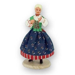 Polish Regional Doll: Goral Szczawnica Lady