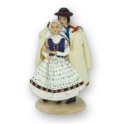 Polish Regional Doll: Goral Bieszczada Couple