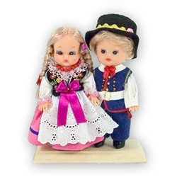 Rzeszow Pair Baby Style Dolls - Small