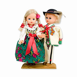 Goral Pair Baby Style Dolls - Large