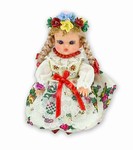 This doll, dressed in traditional Krakow wedding outfits, wonderfully crafted and fun to collect.