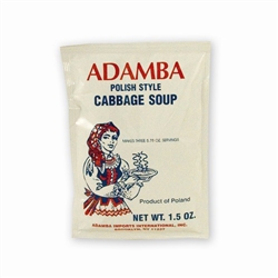 Adamba Polish Style Cabbage Soup is easy to make.  Instructions in Polish and English