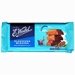 The Wedel Brand A synonym of exquisite taste and top-grade chocolate products Wedel is Polandâ€™s oldest chocolate brand and one of the oldest Polish brands still in existence.