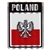 Poland (Black/Red and White Metalic) Decal