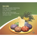 Descriptions of Easter eggs and designs from the region of Opole.  The emphasis here is on scratched eggs, the artists who make them and their designs.  A few other techniques are also shown including eggs decorated with bullrush pith and yarn.  Short bio