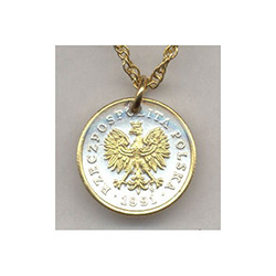 These real coins from Poland are first layered in pure "Bright Silver". The figures of each are highlighted and brought to life with rich pure 24K Gold (gold work is done by hand). This breathtaking and exclusive work turns these coins into stunning and t