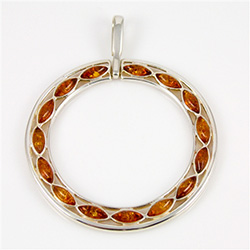 Artistic Amber Pendant