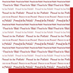 Polish Scrapbook Paper will make for a very Polish background for any memorabilia in a scrapbook of a trip, childhood or event!  All papers are premium archival card stock, acid free and lignin free.  Made in USA. Proud to be Polish.