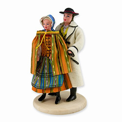 Opoczno Couple Doll - Polish Regional Doll