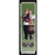 Bookmark - Lublin Folk Dancer Bookmark on Canvas is painted on canvas with the edges tastefully fringed.