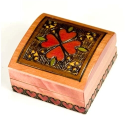 Wooden Box with Curved top