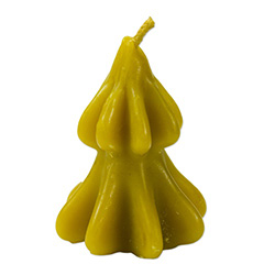 This beeswax candle is hand made by the residents of Dom Teczowy, a home for the mentally impaired located in Sopot, Poland. Your purchase helps to support the Dom Teczowy Foundation that provides the care for the residents.