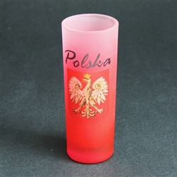 Made in Poland this handsome Polish Eagle shot glass will look great on the bar or in the curio cabinet.