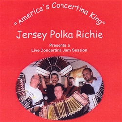 Jersey Polka Richie - Live Concertina Jam Session