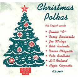 Sixteen Christmas Polkas, all English vocals, sung by various artists. Light and lively Christmas music, which gets you toe-tapping in a hurry!