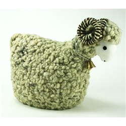 Polish Woolen Ram - CreamGrey - Large