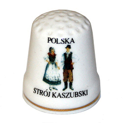 Porcelain Stroj Kaszubski Thimble