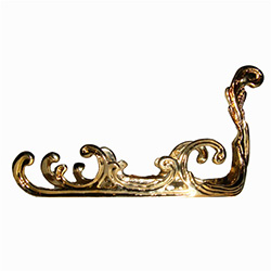 Gold - Deluxe Egg Stand - Sleigh