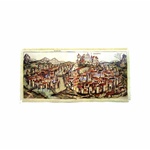 Panoramic Scene of Medieval Krakow - Small