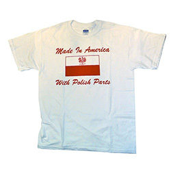 Made in America with Polish Parts T-Shirt, Children's