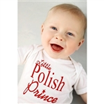 Little Polish Prince Baby Onesie Romper