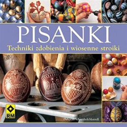 This is a Polish language translation of an instruction book originally published in the U.K in English.  Lots of full color pictures and step by step instructions in Polish for a variety of different egg decorating techniques.