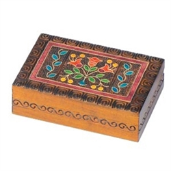 Brightly Colored Floral Box