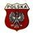 The White Eagle Polish: Orzel Bialy is the national coat of arms of Poland. It is a stylized white eagle wearing a golden crown, in a red shield.  This attractive replica pin features the word Polska.