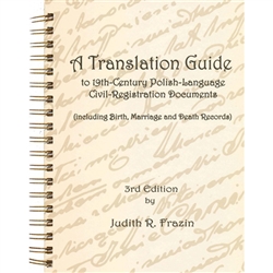 This user-friendly and practical resource for anyone with roots in Poland makes suggestions on how to locate ancestral towns on a modern map, determine if old vital records exist, and learn how to acquire, decipher and translate the records.