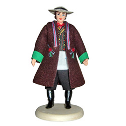 Where ever your tastes lie, from the Goral Szczawnica Man, to a depiction of a Harvest Festival in Dozynki.  Whether you're adding to a collection or just starting one out. These dolls are perfect, clothed in authentic regional folk costumes, as certified