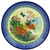 Polish Pottery 10.5" Dinner Plate. Hand made in Poland. Pattern U3351 designed by Teresa Liana.