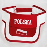 Polska Visor With Flag