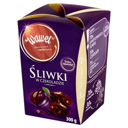 An old Polish specialty with an unforgettable taste. Better than sugar plums! These are candied plums are covered with delicious dark Polish chocolate! These are addictive, you wouldn't be able to eat just one!