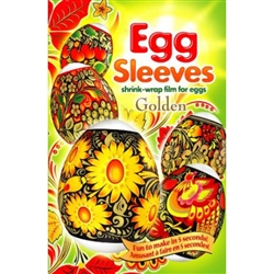 Easter Egg Sleeves - Golden Designs I - Set of 7