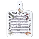 Cute decorative hanging board.  Made from English melamine.