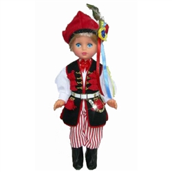 Krakow Boy Baby Style Polish Doll  12" Tall