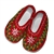 These Polish highland slippers are made from wool and are hand made and stitched.  They are very comfortable and feature cushy rubber like soles.  They come in a variety of two-tone colors and while we cannot guarantee a specific color they are all beauti