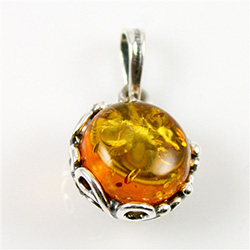 Artistic Amber Pendant