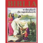 Beautifully illustrated Bible for young readers. Great reading for even the smallest little ones, because even young children can understand great truths, if you tell it to them in simple words.  Polish Language Text Only.
