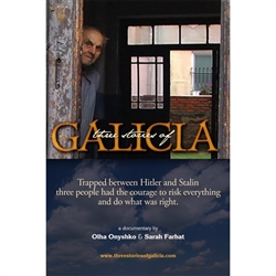 In the epic settings of the events that changed the course of modern history, THREE
 STORIES OF GALICIA reveals the intimate stories of three courageous individuals who took it upon themselves to preserve the dignity of the human spirit.