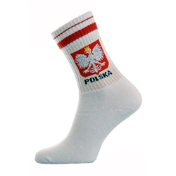 A unique item for sports fans - POLAND socks!