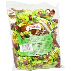 Pulaski Choco Mint Caramels - Mietowe Lubelskie z Czekolada - 3.52oz/100g  Bag