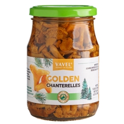 Vavel Pickled Wild Golden Chanterelles Mushrooms - Kurka 370g/13.05oz