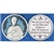 Saint Peregrine Blue Enamel Pocket Token (Coin). Great for your pocket or coin purse.