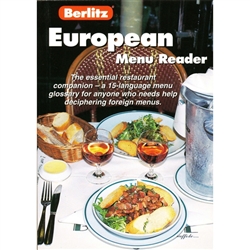 A perennial best-seller, this 15-language menu glossary ensures that dining out in a foreign country will be easy, relaxing, and enjoyable. A trusted companion no one should leave behind, the Berlitz European Menu