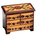 Polish Five Drawer Chest Box