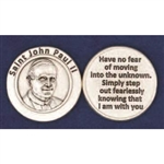 Saint John Paul II - Pocket Token (Coin) Note:  John Paul II is being Canonized as Saint John Paul II on April 27, 2014.