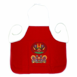 If you are a fan of Polish paper cuts you'll love this apron.