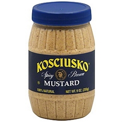 Kosciusko Spicy Brown Mustard 9oz/255g