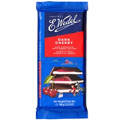 Wedel Dark Chocolate Bar with Cherry Filling 100g/3.53oz